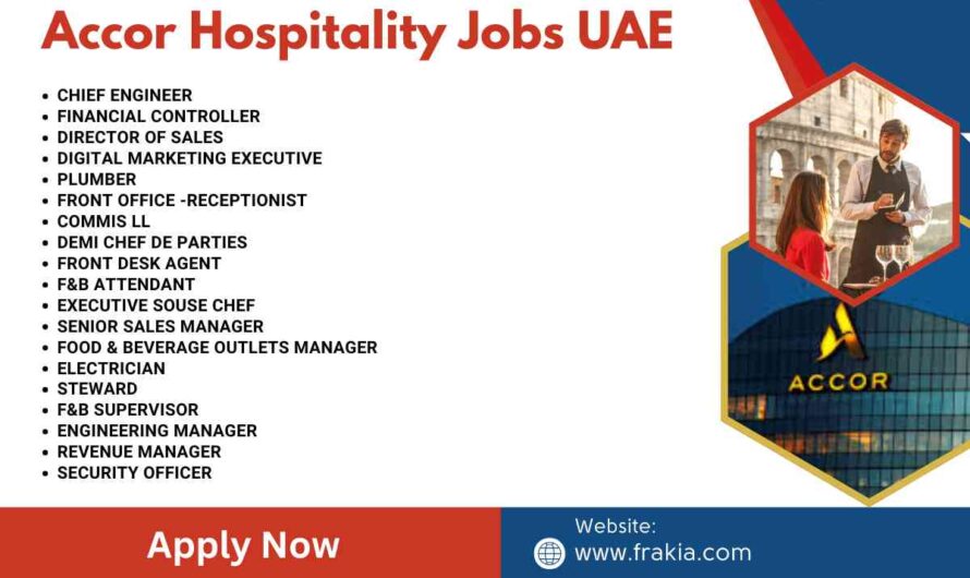 Accor Hospitality Jobs UAE