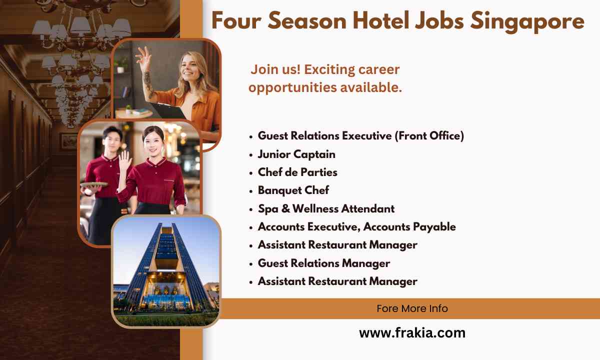 Four Season Hotel Jobs Singapore