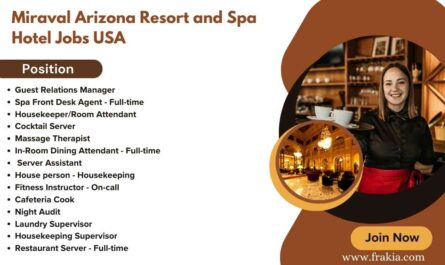 Miraval Arizona Resort and Spa Hotel Jobs USA