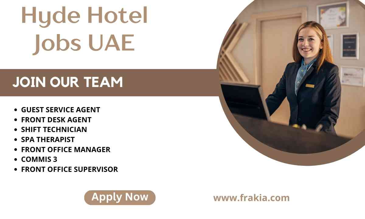 Hyde Hotel Jobs UAE