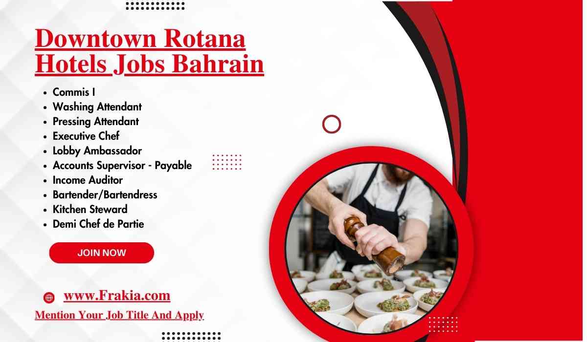 Downtown Rotana Hotels Jobs Bahrain