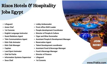 Rixos Hotels & Hospitality Jobs Egypt