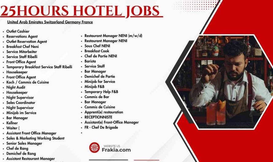 25HOURS HOTEL Jobs United Arab Emirates Switzerland Germany France