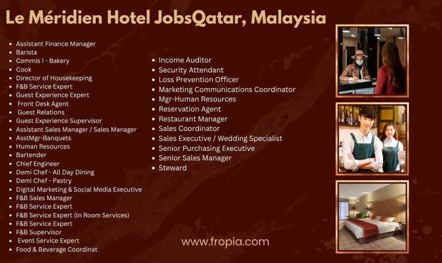 Le Méridien Hotel Jobs, Qatar, Malaysia