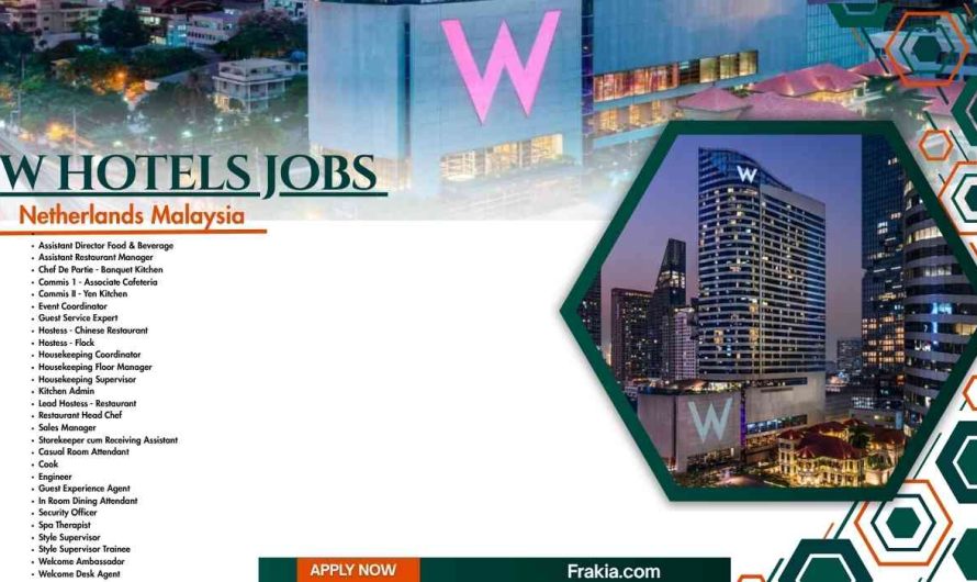 W Hotels Jobs Netherlands Malaysia