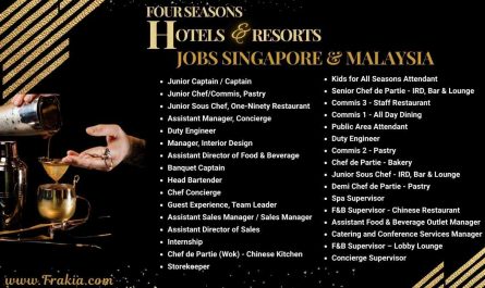 Four Seasons Hotels and Resorts Jobs Singapore Malaysia