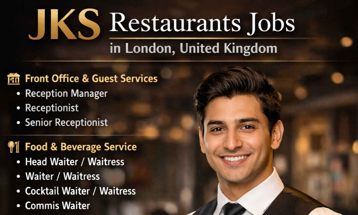 JKS Restaurants Jobs in London, United Kingdom