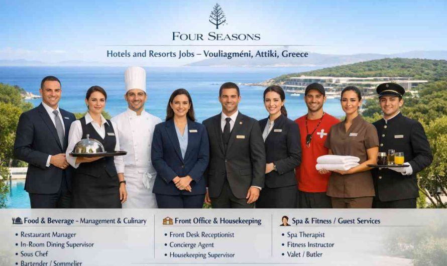 Four Seasons Hotels and Resorts Jobs – Vouliagméni, Attiki, Greece