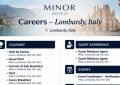 Minor Hotels – Job Openings in Lombardy, Italy