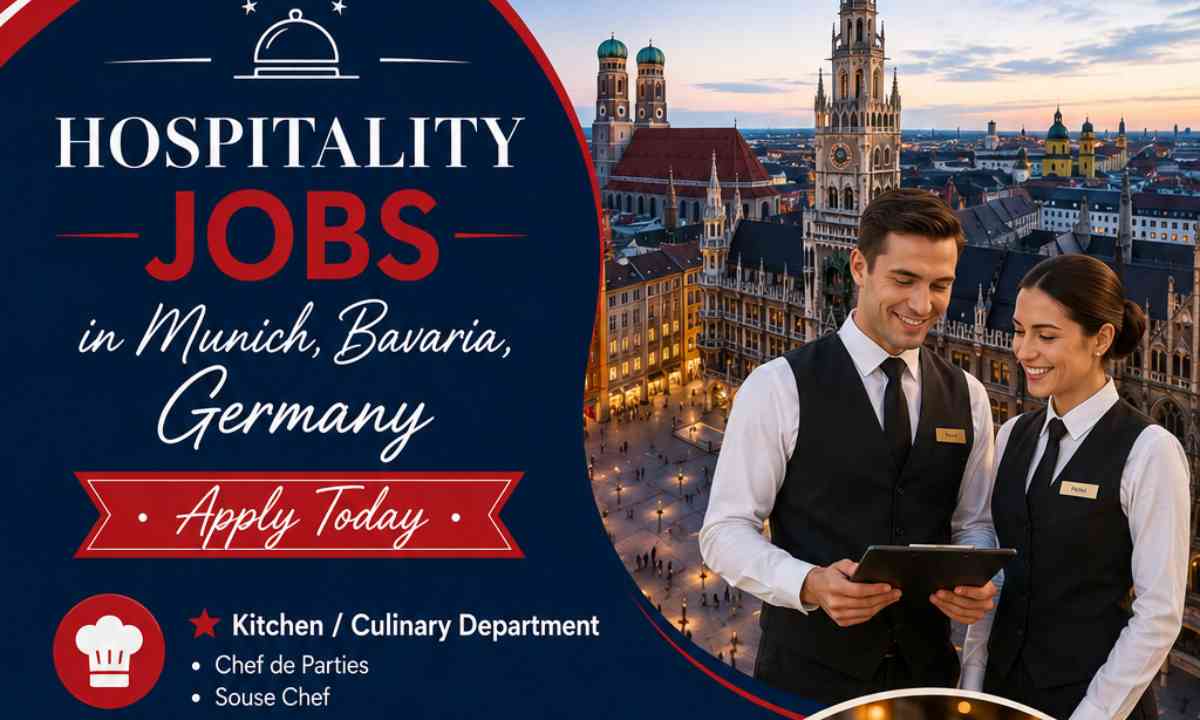 Hospitality Jobs in Munich, Bavaria, Germany – Apply Today