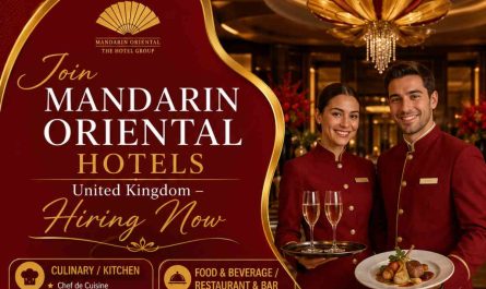 Join Mandarin Oriental Hotels United Kingdom – Hiring Now